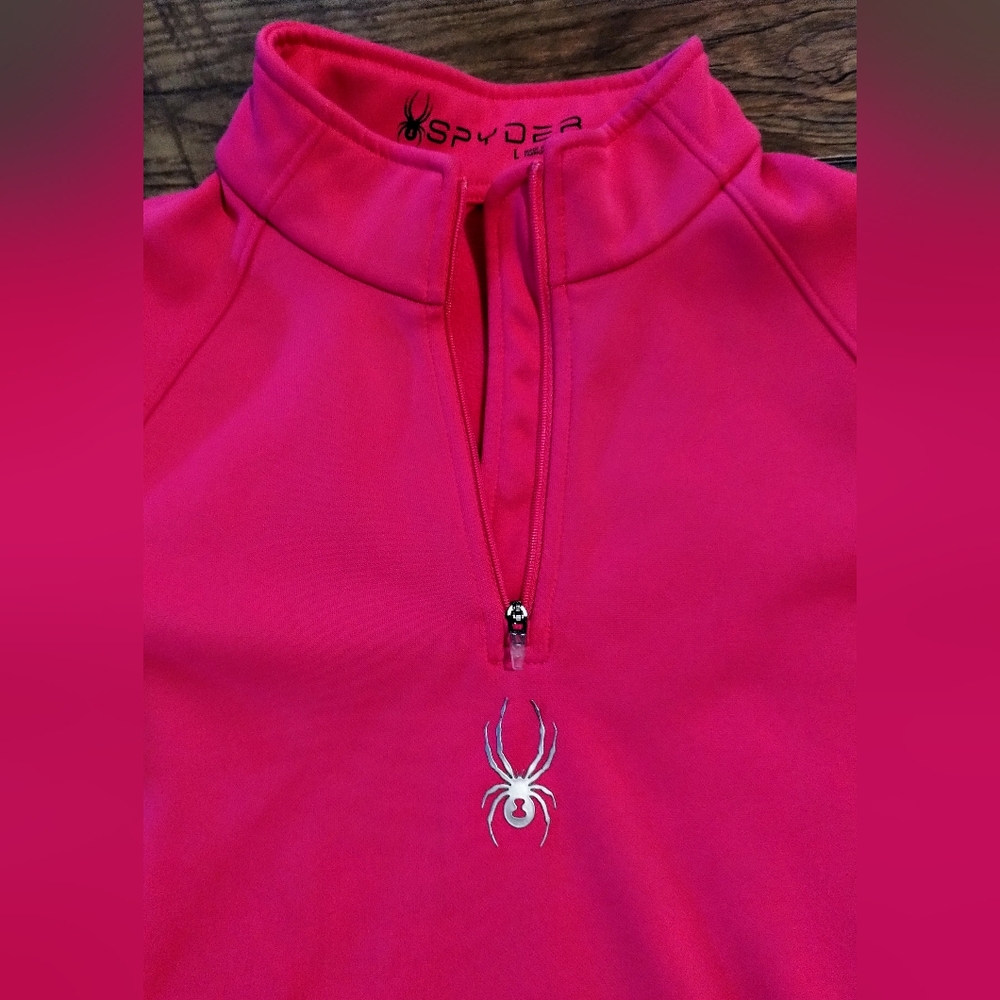 Spyder girls fleece pullover - Picture 2 of 4